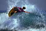 Surfing in Durban
